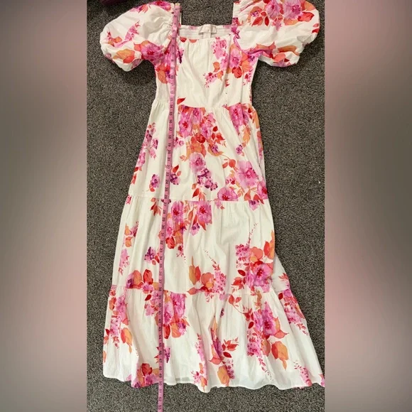 DM Fashion Cassidy Floral dress with puff sleeves | Size XS - Picture 8 of 8